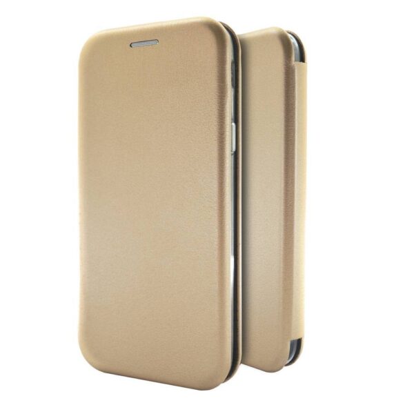 Θήκη Book Ancus Magnetic Curve για Samsung SM-A536 Galaxy A53 5G TPU Χρυσό
