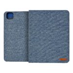 Θήκη Book Fabric Ancus για Apple iPad Air 2022 10.9" Μπλε
