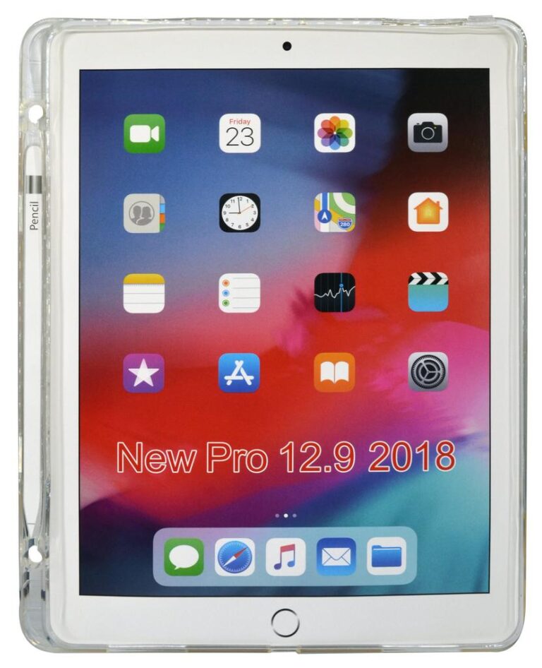 Θήκη TPU Ancus για Apple iPad Pro 2018 12.9" με Θήκη Pen Διάφανη