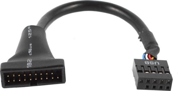 Adapter Cablexpert USB 2.0 9pin σε USB 3.0 20pin