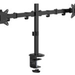 BRATECK βάση γραφείου για 2x οθόνες LDT66-C024