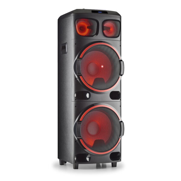Bluetooth Speaker PORTABLE NGS [WILD DUB 3] 1200W Double 15" Woofer