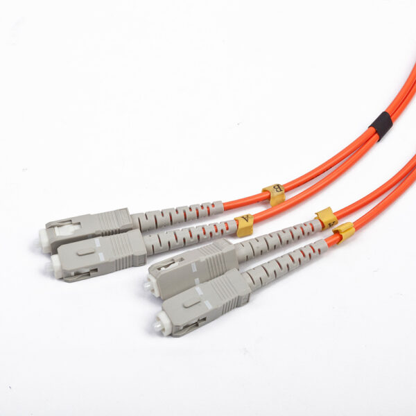 CABLEXPERT MULTIMODE DUPLEX OM2 50/125 FIBER OPTIC CABLE SC/SC 1M