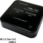 Docking Station Lc-power Lc-dock-m2-nvme 1 X Nvme/1 X M.2 Ssd Usb 3.2 Cloning