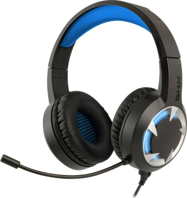 Headset Gaming NGS GHX-510 PC/PS4/XBOX ONE With LED Lights Black/Blue