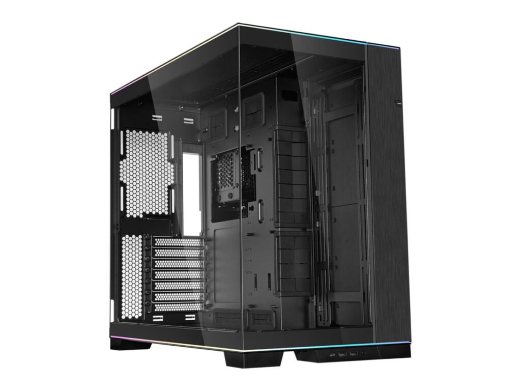 Lian Li O11D EVO RGB Black - Black EATX(under 280mm)/ATX Columnless Tower PC Case