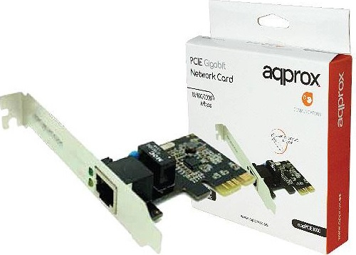 PCIe Approx appPCIE1000 Network Card 10/100/1000Mbps
