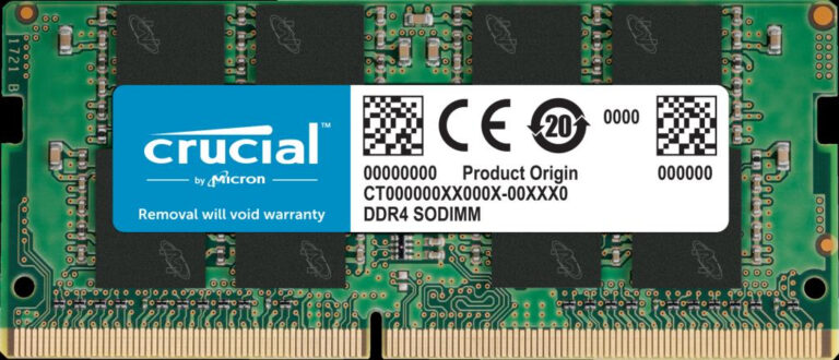 RAM Crucial DDR4 4GB 2666MHz CL19 SO-DIMM