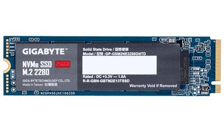 SSD Gigabyte 256Gb M.2 2280 NVMe PCI Express 3.0