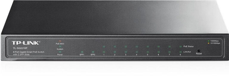 Switch TP-Link TL-SG2210P 8port 10/100/1000Mbps POE v5