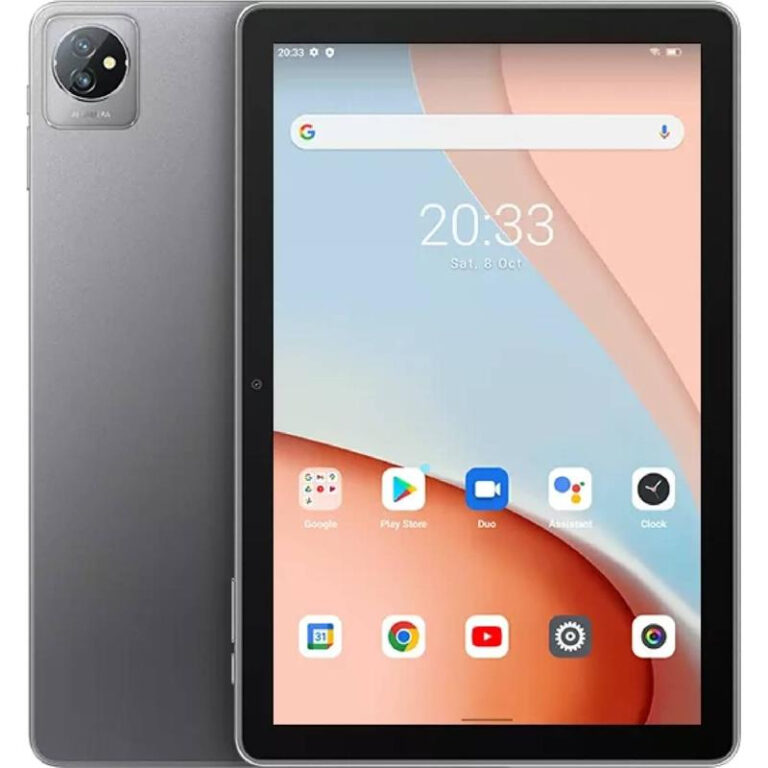 Tablet BlackView Tab 70 10.1 Wi-Fi 64GB 4GB Ram Γκρι  με Θήκη Flip & Tempered Glass