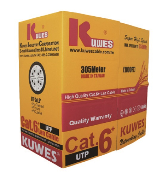 Καλώδιο Kuwes UTP Cat6 305m (Κουλούρα)