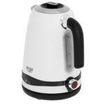 7L STEEL ELECTRIC KETTLE WITH LCD AND TEMPERATURE CONTROL WHITE