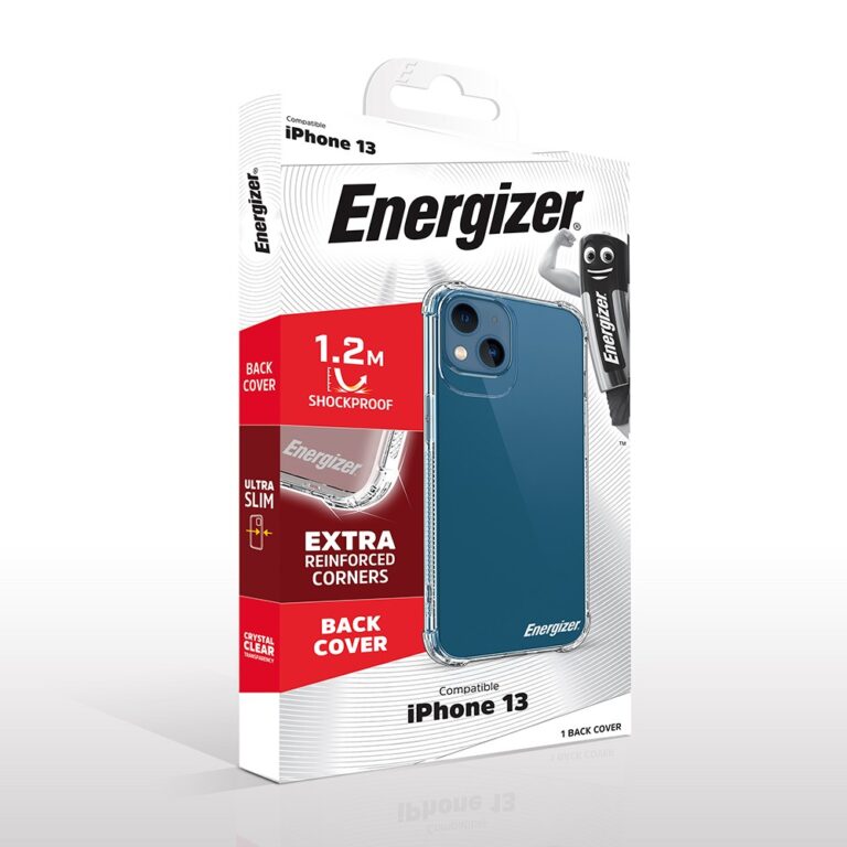 Θήκη Shockproof Hardcase Ultra Slim Energizer για Apple iPhone 13 Διάφανη