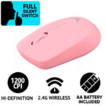 ALCATROZ SILENT WIRELESS 2.4G AIRMOUSE 3 PEACH