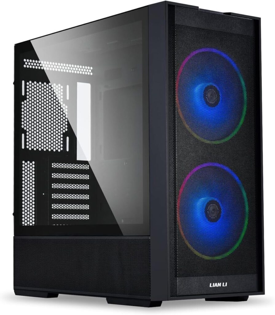 Lian Li LANCOOL 206 Black - ATX PC Case w. 2 x front 160 PWM fans (ARGB)