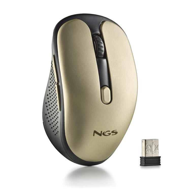 Mouse NGS Evo Rust Rechargable Silent Wireless Gold