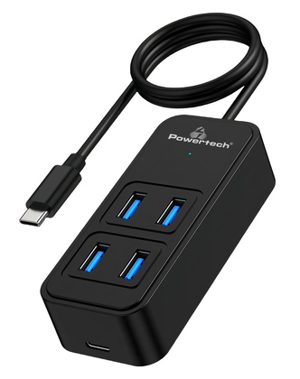 POWERTECH USB 3.2 hub PTR-0156 4x θυρών