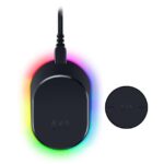 Razer MOUSE DOCK PRO - 4K Polling Rate - Magnetic Wireless Charging - Anti-Slip Base - Chroma RGB
