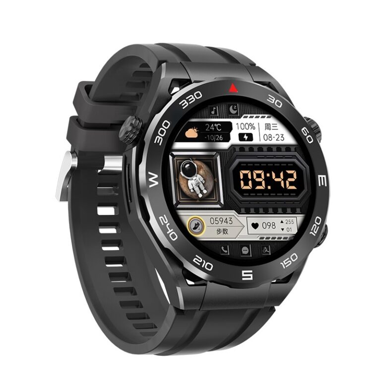 Smartwatch Hoco Y16 IP67 IPS Οθόνη 1.39" 260mAh V5.1 με Δυνατότητα Κλήσεων Μαύρο
