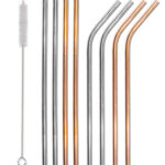 Σετ μεταλλικά καλαμάκια & βουρτσάκι καθαρισμού CLN-0021