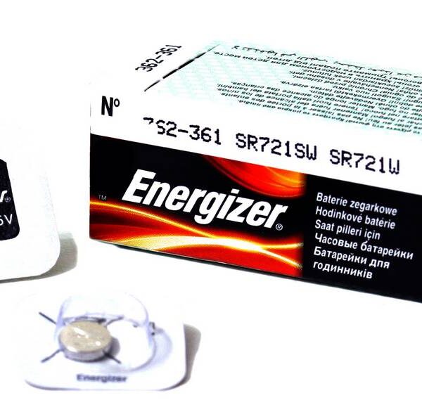 Buttoncell Energizer 362-361 SR721SW SR721W Τεμ. 1