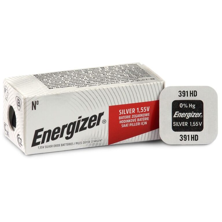 Buttoncell Energizer 391 SR1120W SR55 SR1120SW 1.55V Τεμ. 1