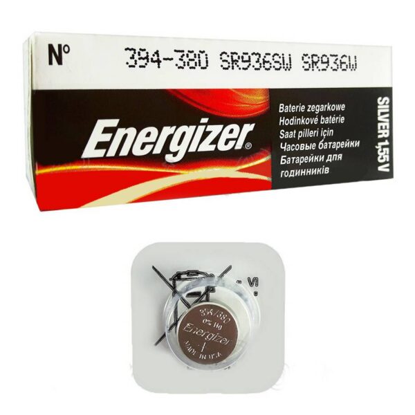 Buttoncell Energizer 394-380 SR936SW SR936W Τεμ. 1