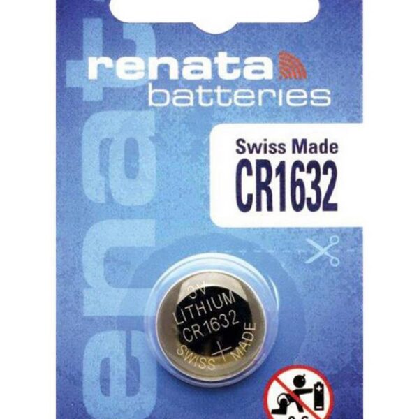 Buttoncell Lithium Electronics Renata CR1632 Τεμ. 1