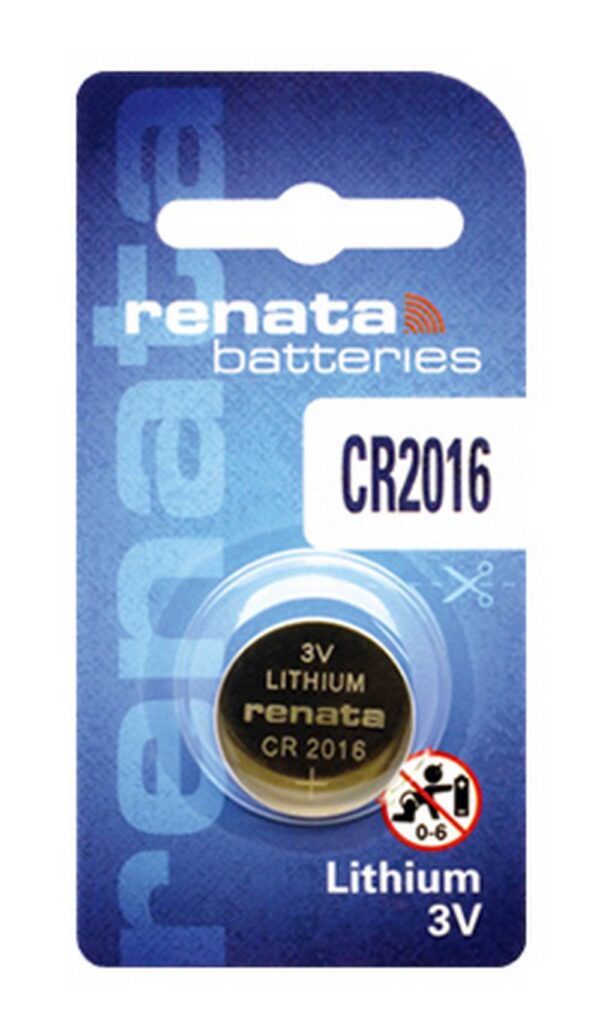 Buttoncell Lithium Electronics Renata CR2016 Τεμ. 1