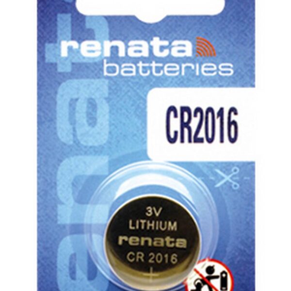 Buttoncell Lithium Electronics Renata CR2016 Τεμ. 1