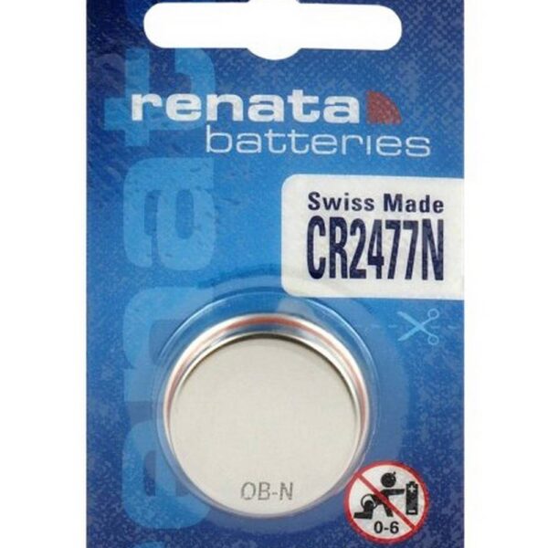 Buttoncell Lithium Electronics Renata CR2477N Τεμ. 1