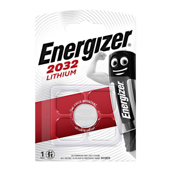 Buttoncell Lithium Energizer CR2032 Τεμ. 1