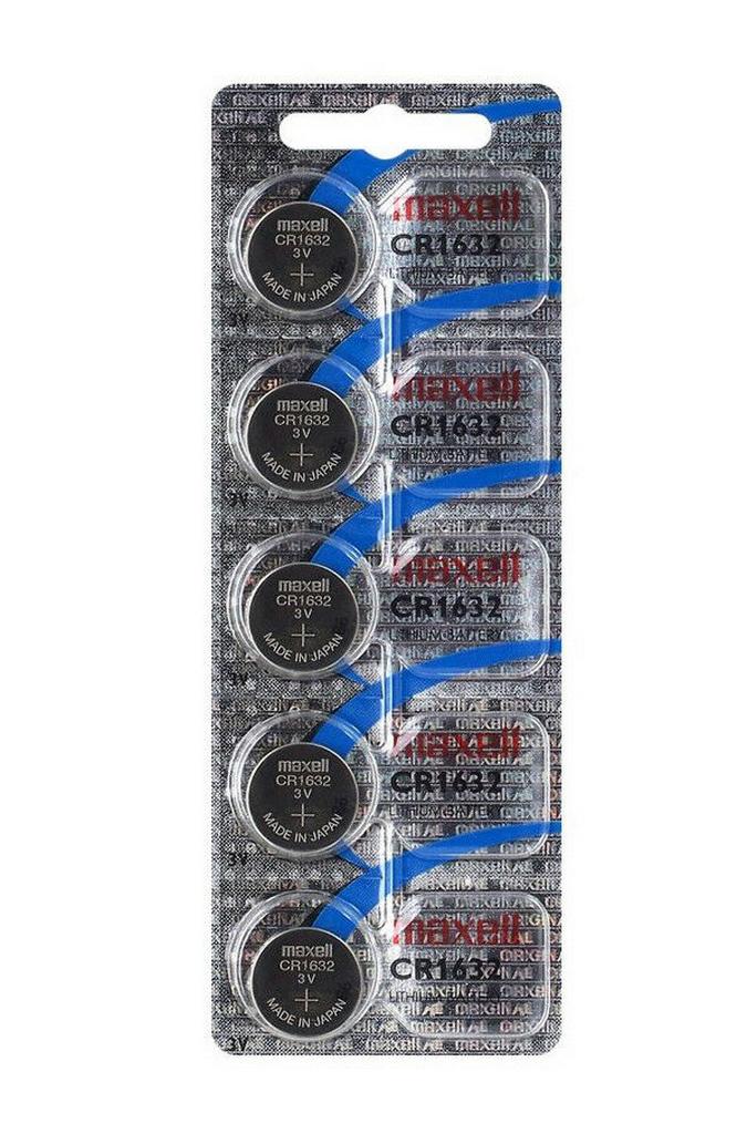 Buttoncell Maxell CR1632 Hologram 3V Τεμ. 5 με Διάτρητη Συσκευασία