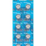 Buttoncell Vinnic LR1154F AG13 LR44 Τεμ. 10 με Διάτρητη Συσκευασία