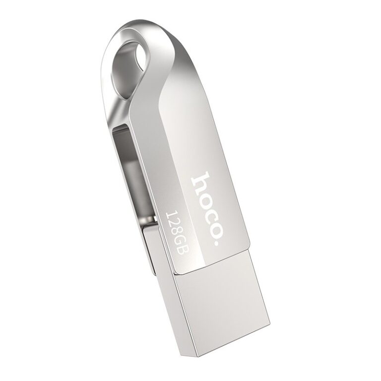 Flash Drive Hoco UD8 2 in 1 Super-Speed 128GB USB-A 3.0 και USB-C Mini Size