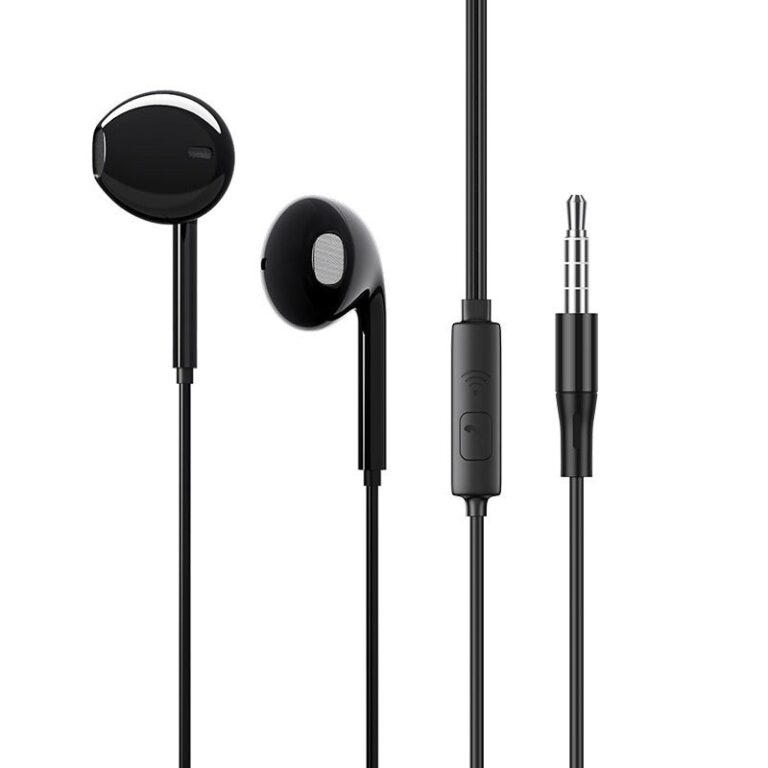 Hands Free Ancus Melody MD66 Semi in-Earbud Stereo 3.5mm Μαύρο με Μικρόφωνο και Πλήκτρο Λειτουργίας 1