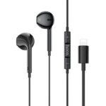 Hands Free Hoco M111 Primero Series Earphones Stereo Lightning Μαύρα 1