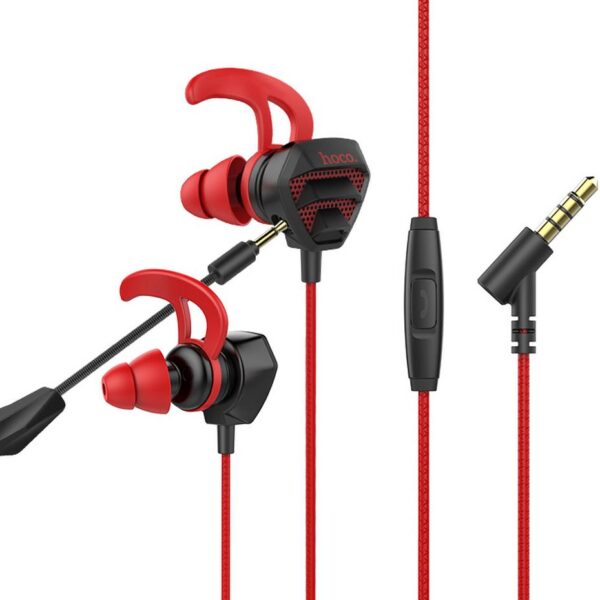 Hands Free Hoco M45 Promenade Earphones Stereo 3.5mm Μαύρα με Μικρόφωνο και Πλήκτρο Λειτουργίας