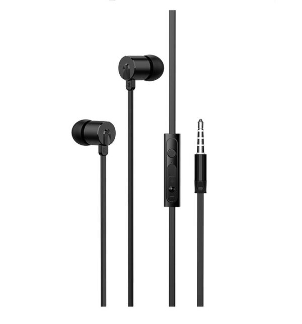 Hands Free Hoco M63 Ancient Sound Earphones Stereo 3.5 mm Μαύρα με Μικρόφωνο και Πλήκτρο Λειτουργίας