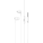 Hands Free Hoco M99 Celestial Universal Earphones Hi-Fi Stereo 3.5mm Λευκό 1.2m