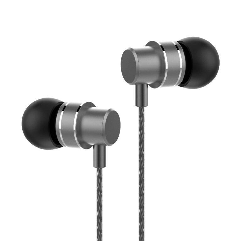 Hands Free Lenovo HF118 Earphones Stereo 3.5mm με Μικρόφωνο και Πλήκτρα Λειτουργίας. Μεταλλικό Μαύρο