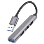 Hub USB Hoco HB26 USB3.0+ 3xUSB2.0 Γκρι