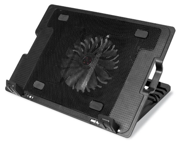 Laptop Cooler Media-Tech MT2658 Μαύρο για Φορητούς Υπολογιστές έως 15.6"