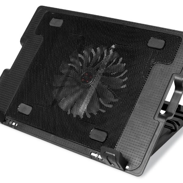 Laptop Cooler Media-Tech MT2658 Μαύρο για Φορητούς Υπολογιστές έως 15.6"