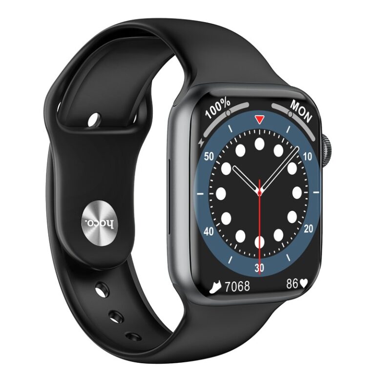 Smartwatch Hoco Y1 Pro IP68 IPS Screen 1.85" Glass 280mAh Silicon Band Μαύρο