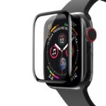 Tempered Glass Hoco 0.15mm Curved Silk Screen 44mm για Apple Watch 4 Μαύρο