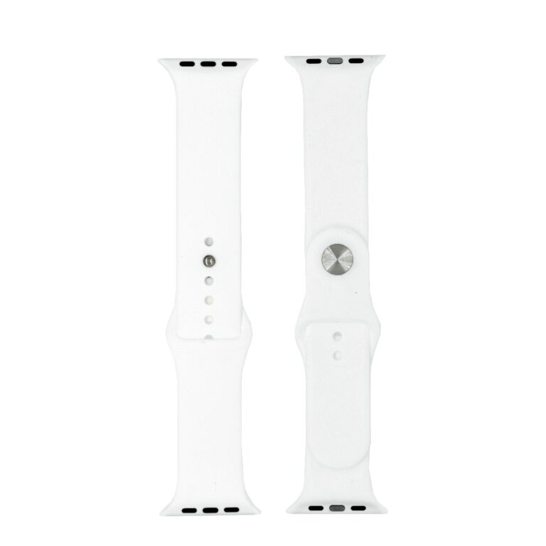 Watchband Goospery Silicone 42mm για Apple Watch series 4/3/2/1 Λευκό