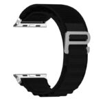 Watchband Noozy 38mm/40mm/41mm για Apple Watch 1/2/3/4/5/6/7/8/9/se/ultra 1/ultra 2 Μαύρο Nylon και Metal Band