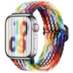 Watchband Noozy 42/44/45/49mm για Apple Watch 1/2/3/4/5/6/7/8/9/se/ultra 1/ultra 2 Μαύρο Nylon Woven Band